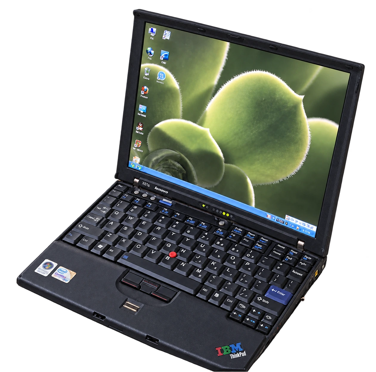 本人 ThinkPad X61s 透明底样张
