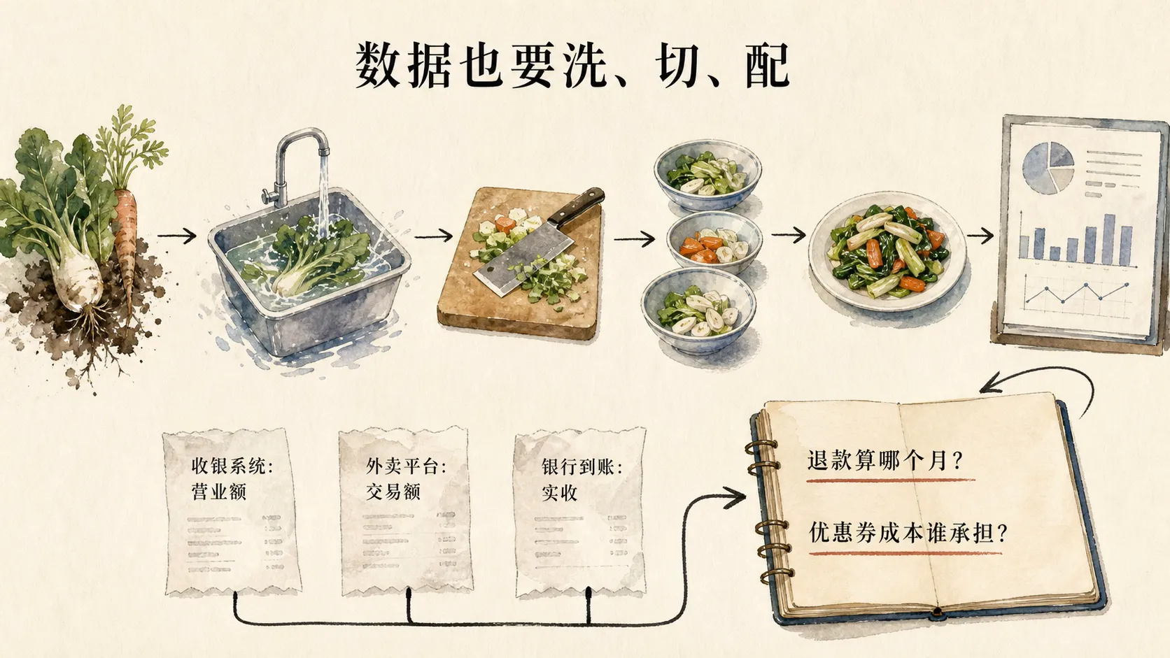 数据也要洗、切、配